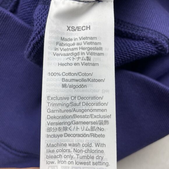 J Crew Women’s Nautical Rope Anchor Sweater Fisherman Purple-XS - Picture 10 of 11